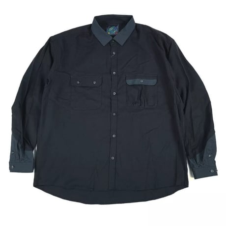 RAJABROOKE 切替FLANNEL SHIRTS -  HIJAU GRAY