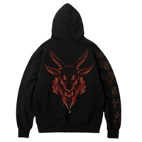 SHAKE JUNT RELEASH THE DEMONS PULLOVER - BLACK