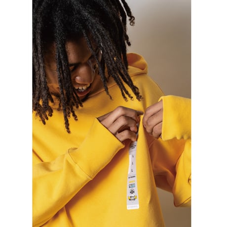 INTERBREED BRAND-NEW HOODIE - L,YELLOW