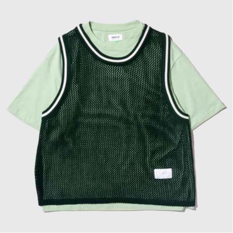 DEMARCOLAB  KNIT BB TOP - GREEN