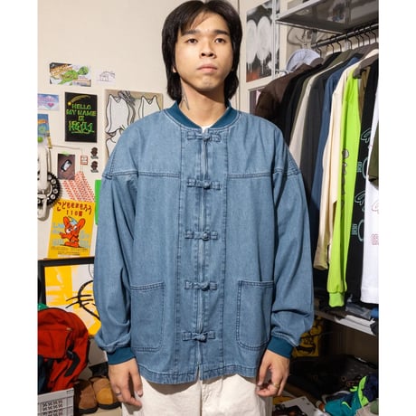DEMARCOLAB  CHIN ZZ DENIM JKT - BLACK