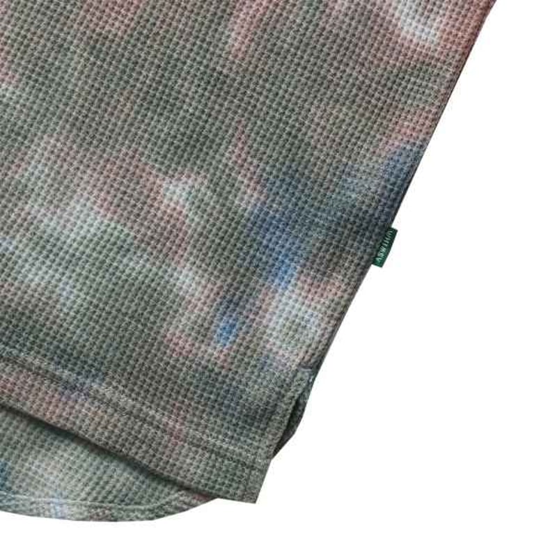 WHIMSY TIE DYE THERMAL - NAVY | BOTTOM LINE