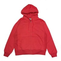 BEDLAM TARGET ZIP HOOD - RED
