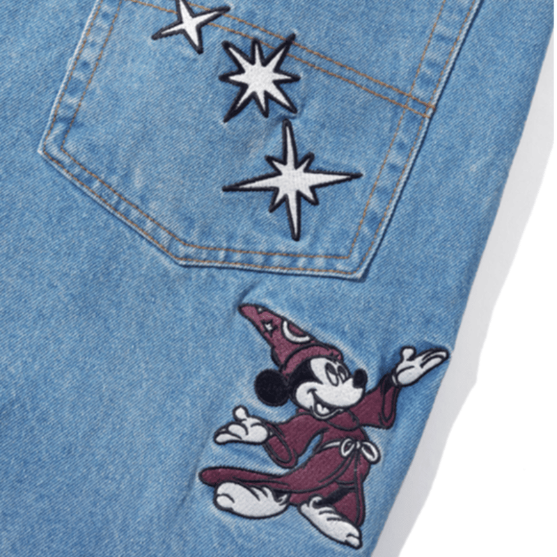 BUTTERGOODS X DISNEY FANTASIA BAGGY DENIM JEANS BUTTERGOODS X DISNEY FANTASIA BAGGY DENIM JEANS