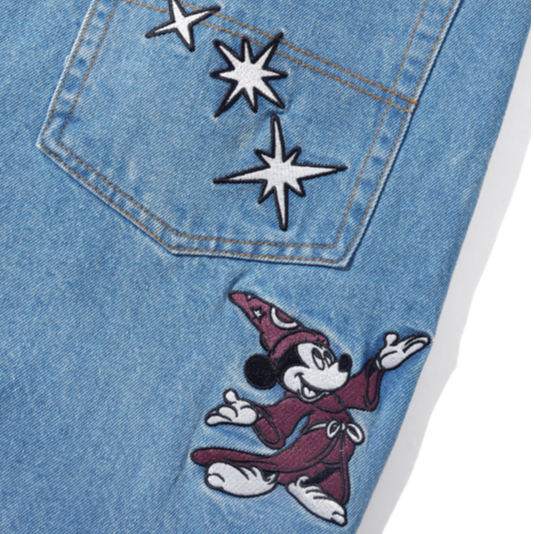 BUTTERGOODS X DISNEY FANTASIA BAGGY DENIM JEANS