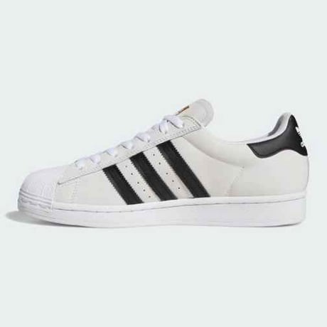 ADIDAS SKATEBOARDING SUPERSTAR ADV SHOES  - GREY/BLACK