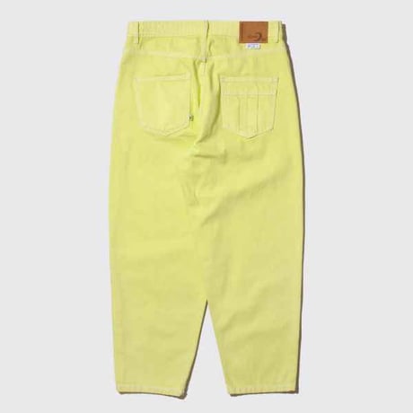 DEMARCOLAB SILVER DUB O/D DENIM JEANS - LIME