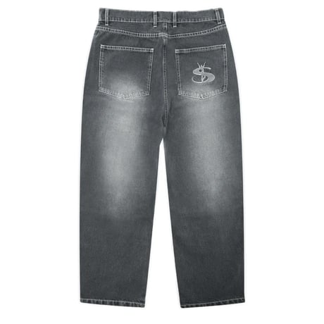 YARDSALE PHANTASY PANEL JEANS - BLACK