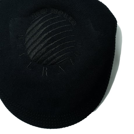 HELLRAZOR X KANGOL COIN EMBOSS TROPIC 504 VENTAIR - BLACK