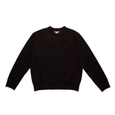 PISSDRUNX BLACKNIGHT SWEATER - BLACK