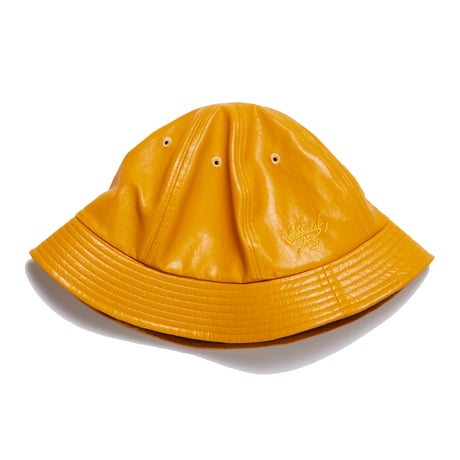 HELLRAZOR FAUX LETHER CUSTOM BELLHAT - GOLD