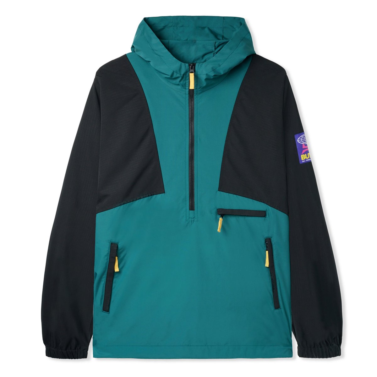 BUTTER GOODS TERRAIN JACKET - BLACK/TEAL | BOTT