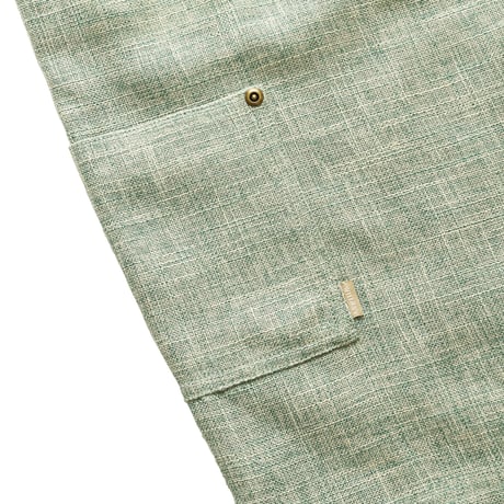 WHIMSY  LINEN PAINTER BAGGY SHORT - MINT