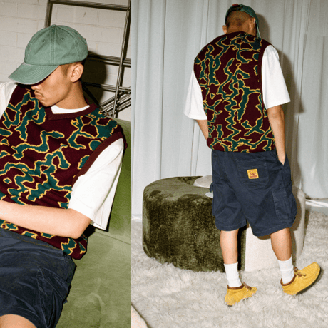 BUTTERGOODS SURGE KNITTED VEST - DARKPLUM