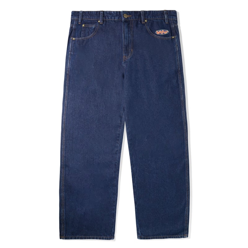BUTTER GOODS SCATTER DENIM PANTS - DARKINDIGO |