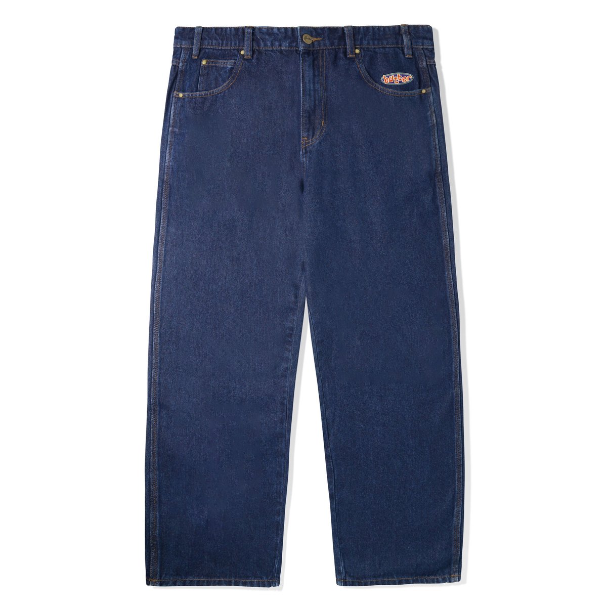 BUTTER GOODS SCATTER DENIM PANTS - DARKINDIGO |