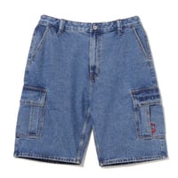 SPITFIRE CLASSIC 87' DENIM CARGO SHORT - L,STONEWASH