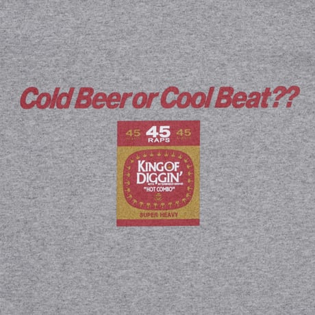 KING OF DIGGIN X INTERBREED 45 RAPS TEE - GREY