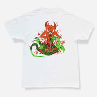 BAKERSKATEBOARDS EXCALIBUR TEE - WHITE