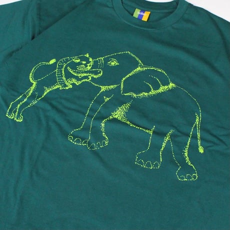 BEDLAM TUSK TEE - GREEN