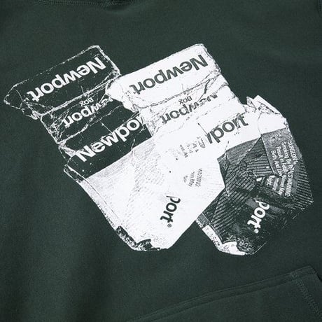 NOTHIN SPECIAL NEW PART HOODY -  F,GREEN