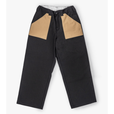 POETIC COLLECTIVE PAINTER  PANTS - BLACK/TAN