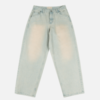 DIME BAGGY DENIM PANTS - SANDBLASTED SKYBLUE