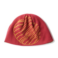 HELLRAZOR LOGO REVERSIBLE BEANIE - BURGUNDY/COYOTE CAMO