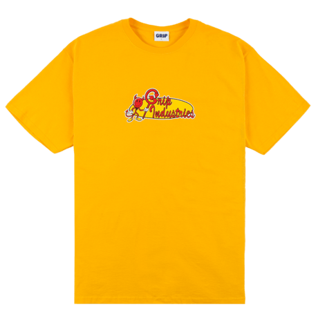 CLASSIC GRIP GRIP INDUSTRIES TEE - GOLD