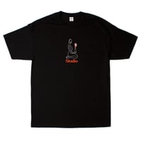 STUDIOSKATEBOARDS FLAME OF LOVE - BLACK