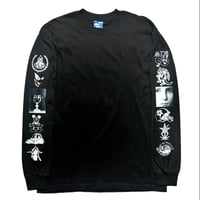 BLEACH USA JUNK L/S TEE - BLACK
