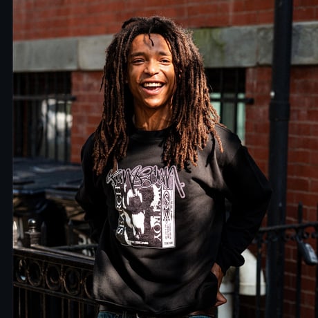 TIMESCAN SEARCH & DESTROY CREWNECK - BLACK
