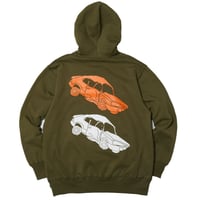 NOTHIN'SPECIAL x WHIMSY  T-BONE HOODIE-OLIVE