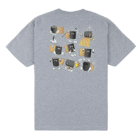 CLASSIC GRIP GRIP ROLL TEE - H,GREY