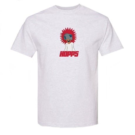 HOPPS STARBURST KID TEE - ASH