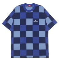 HELLRAZOR BLOCK CHECK SHIRT - BLUE