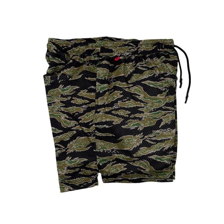 INTERBREED AIRY TRAINING MESH SHORTS - TIGER CAMO