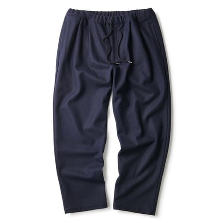 INTERBREED DAD WOOL TROUSERS NAVY
