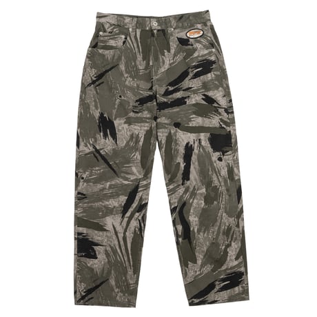 INTERBREED BRUSHED CAMO TROUSER - DARK SAND