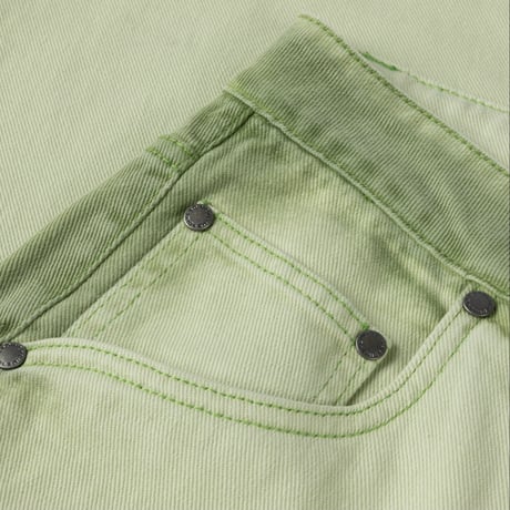 DIME CLASSIC BAGGY DENIM PANTS - MATCHA