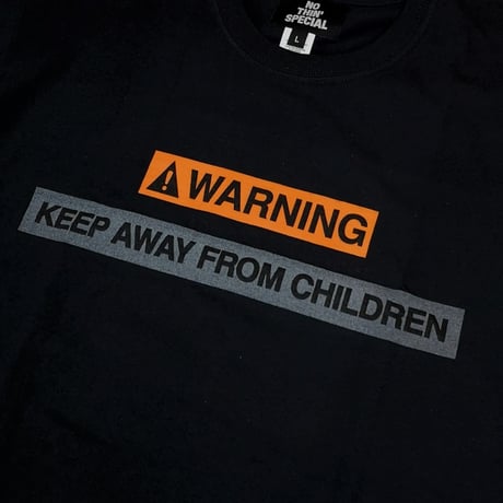 NOTHIN'SPECIAL  KEEP AWAY TEE-BLACK