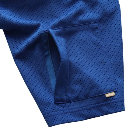 WHIMSY  MESH TEE - ROYAL