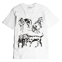 SKATEBOARDCAFE POOCH TEE - WHITE