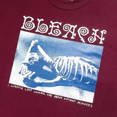 BLEACHUSA LOSE CONTROL TEE - MAROON