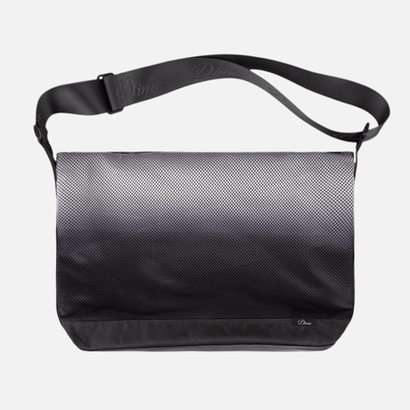 DIME GRADIENT MESSENGER BAG - BLACK