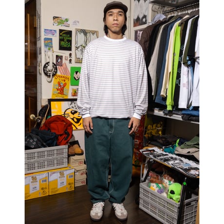 DEMARCOLAB X SEC VENT L/S TEE - MELON