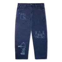 BUTTER GOODS JUN DENIM JEANS - D,INDIGO