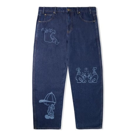 BUTTER GOODS JUN DENIM JEANS - D,INDIGO