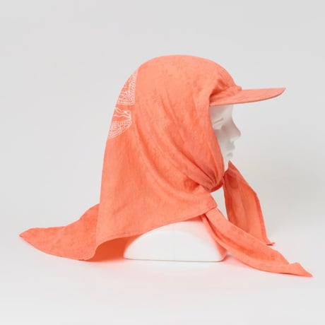 RAJABROOKE BATIK GARDENING CAP - SALMON PINK