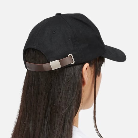 DIME WAXED  WORKER CAP - BLACK